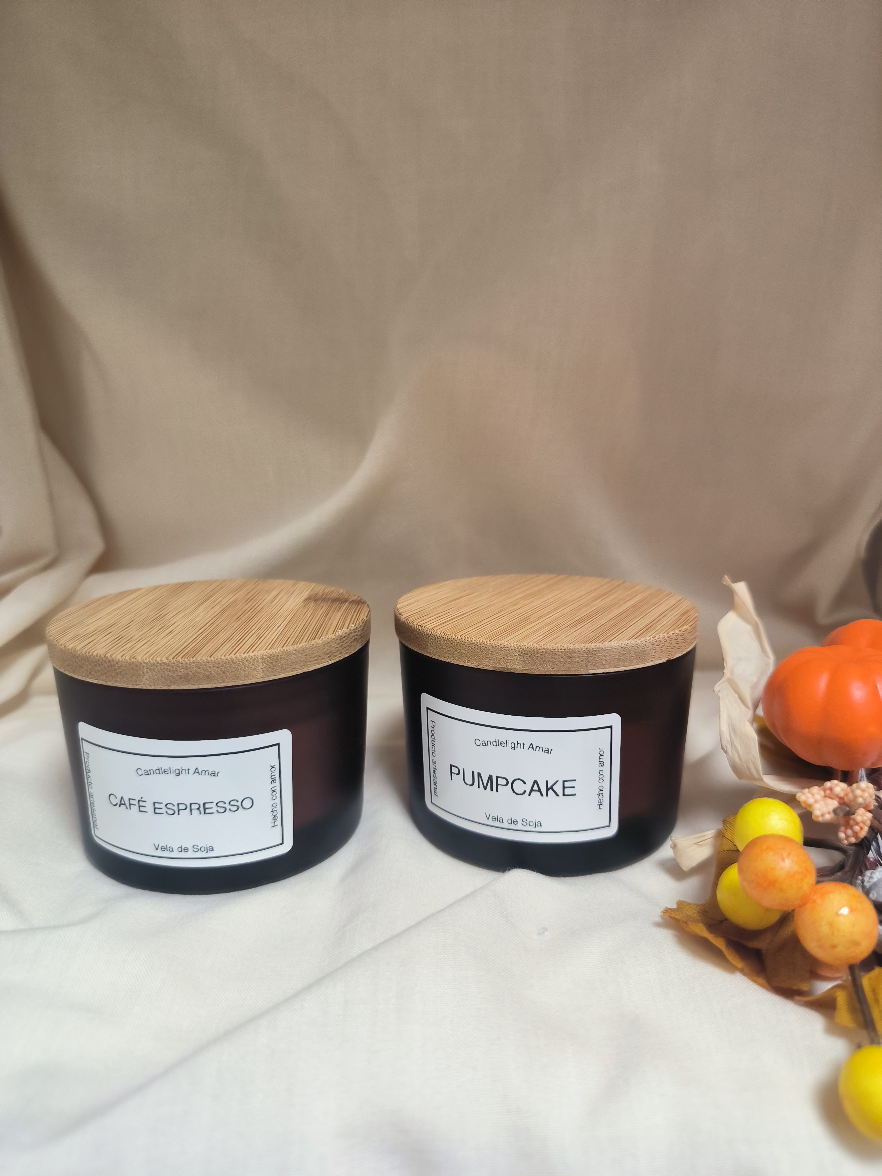 Pack dos velas colección otoño