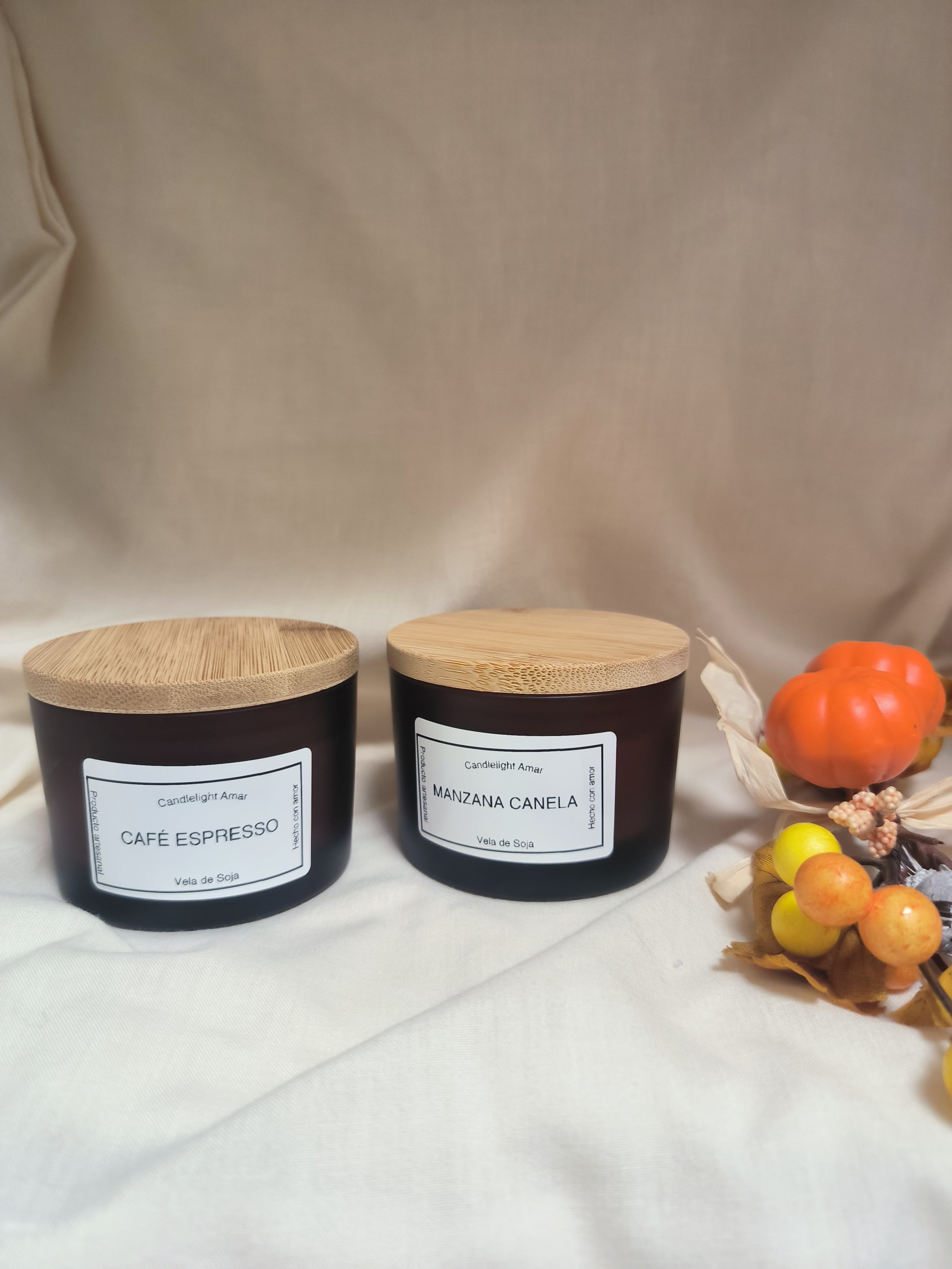 Pack dos velas colección otoño