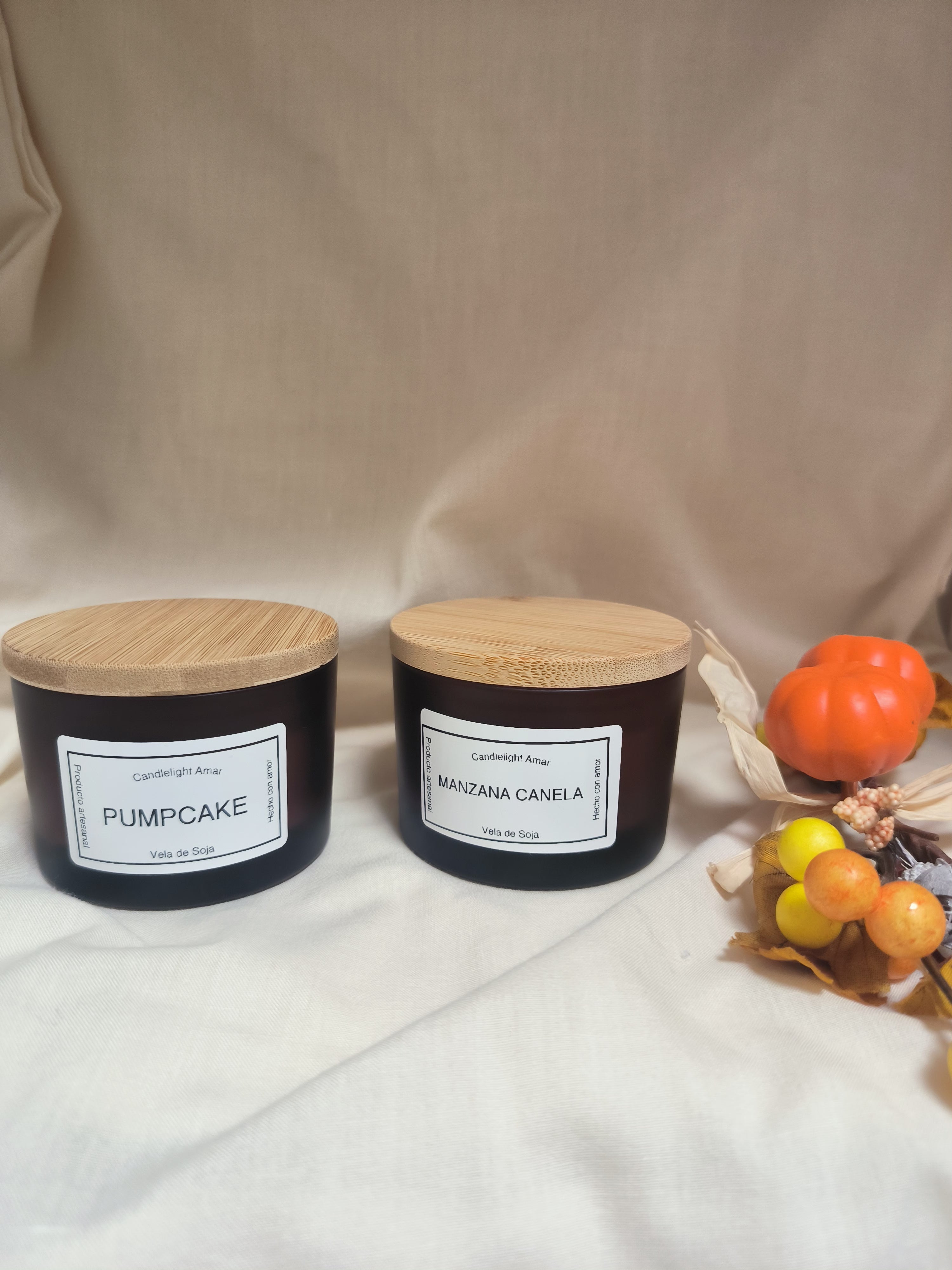 Pack dos velas colección otoño