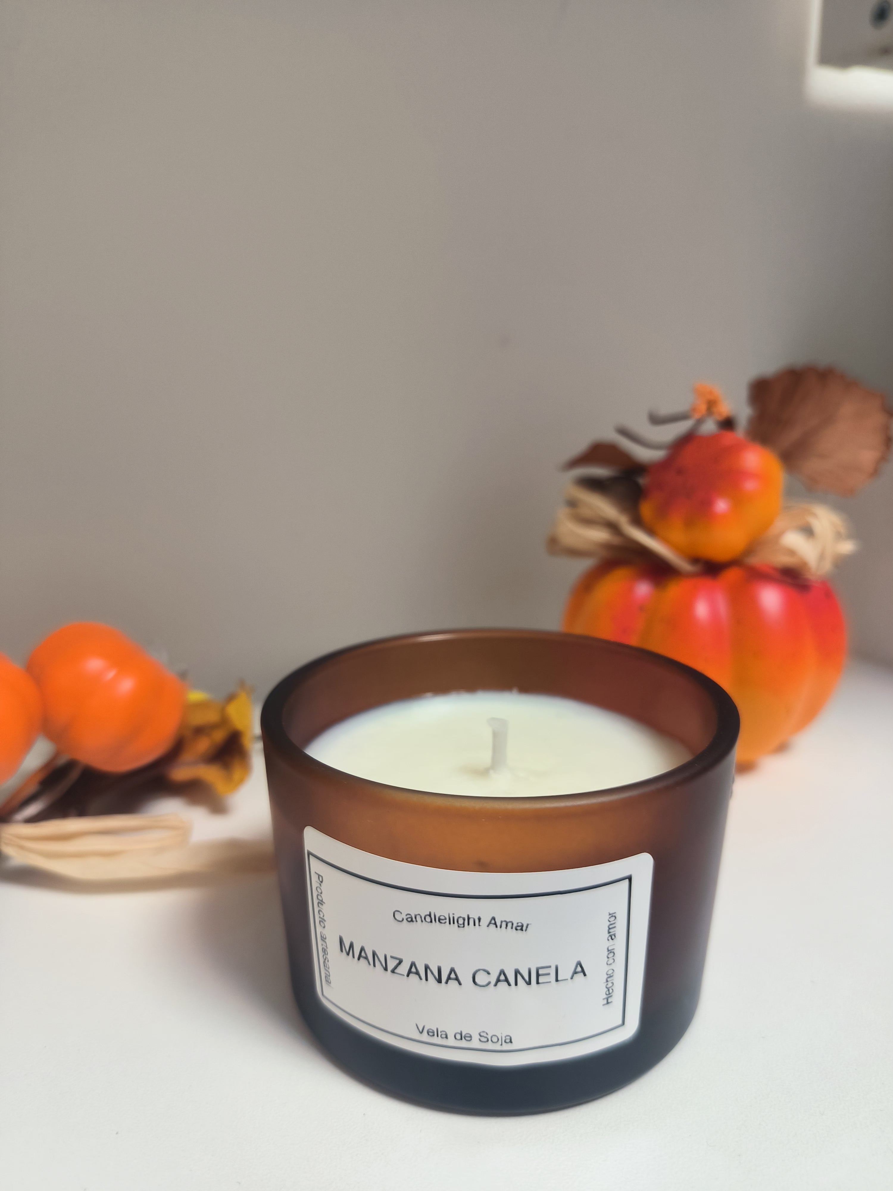 Vela Manzana canela