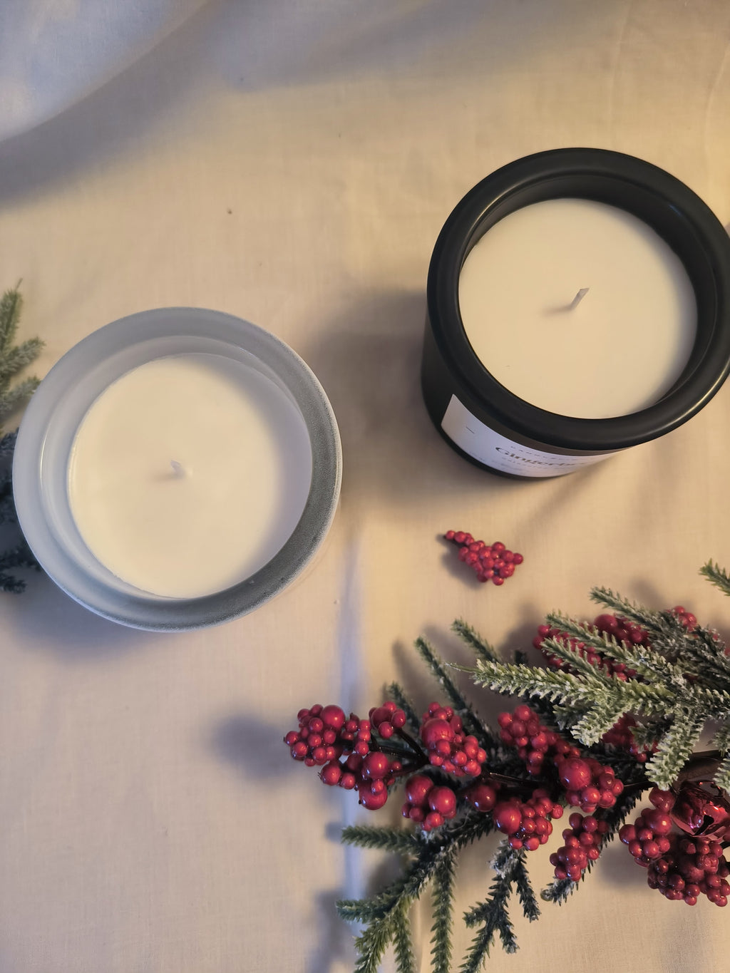 Pack dos velas navidad