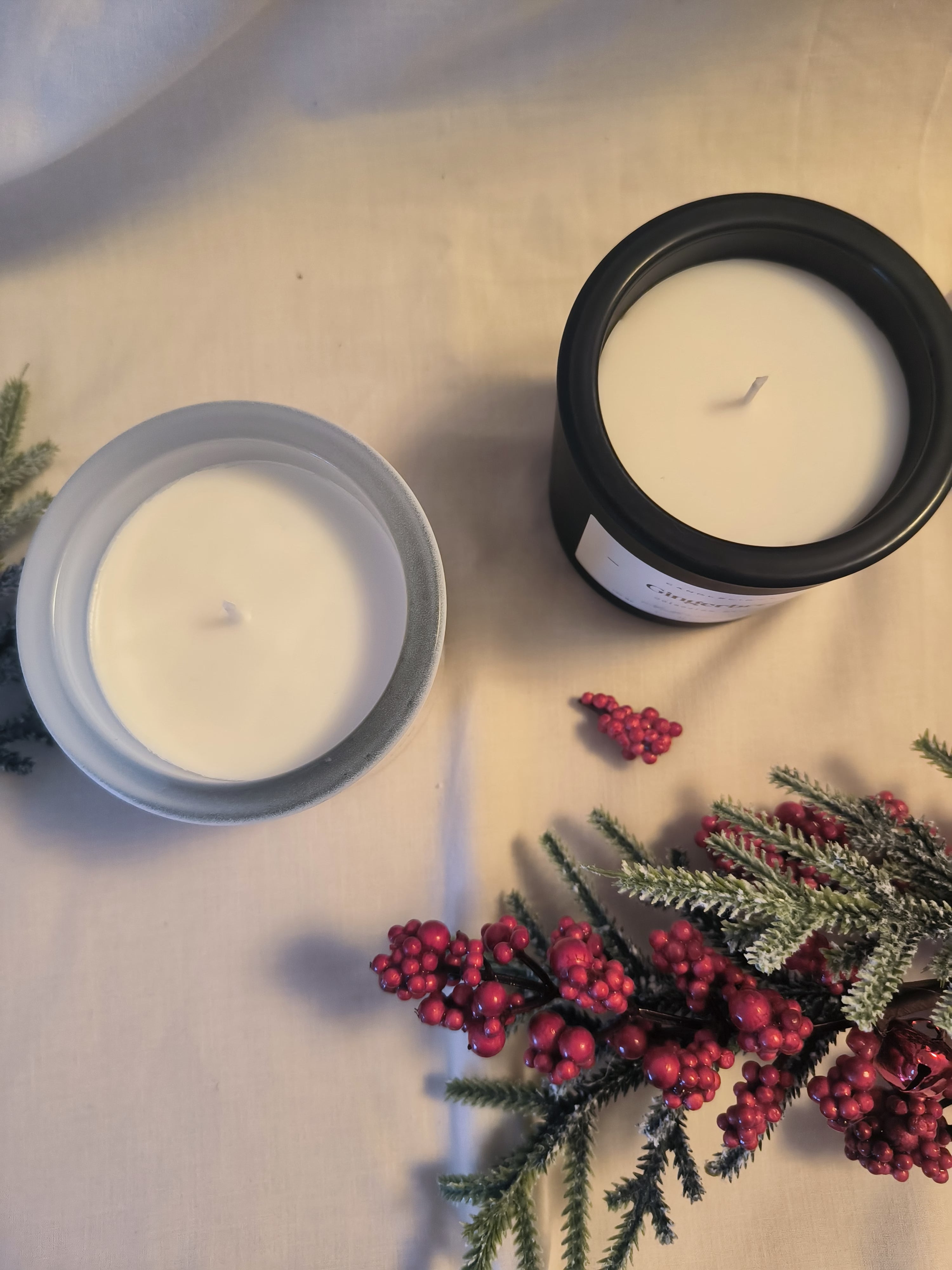 Pack dos velas navidad