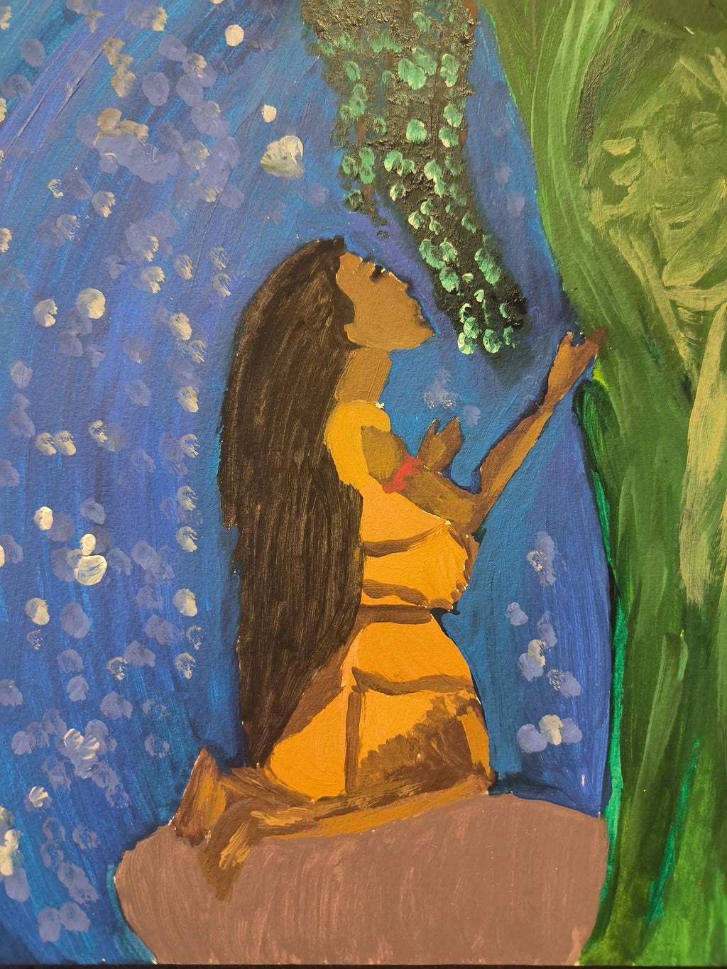 Ilustración Pocahontas