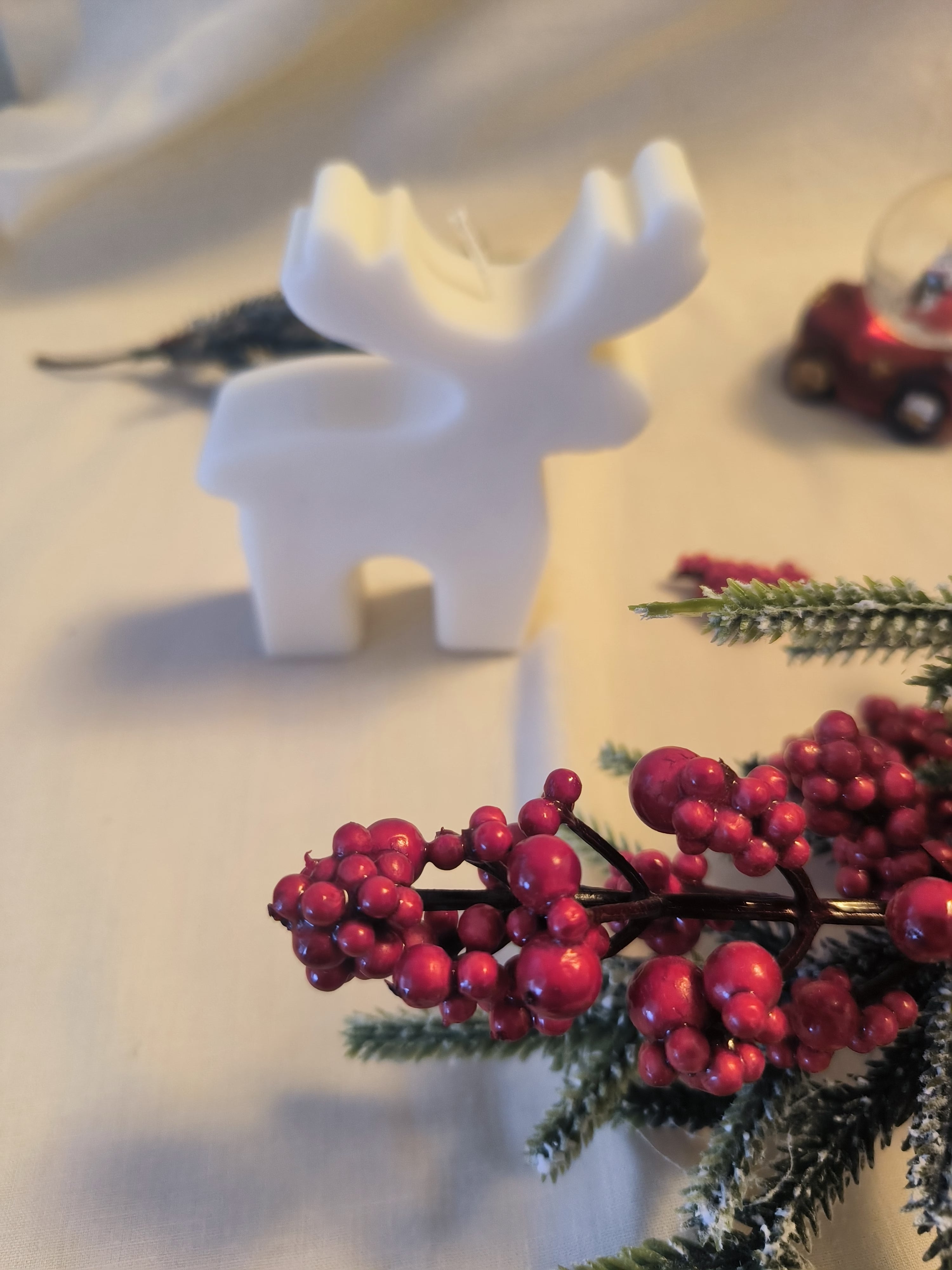 Vela Reno de Navidad