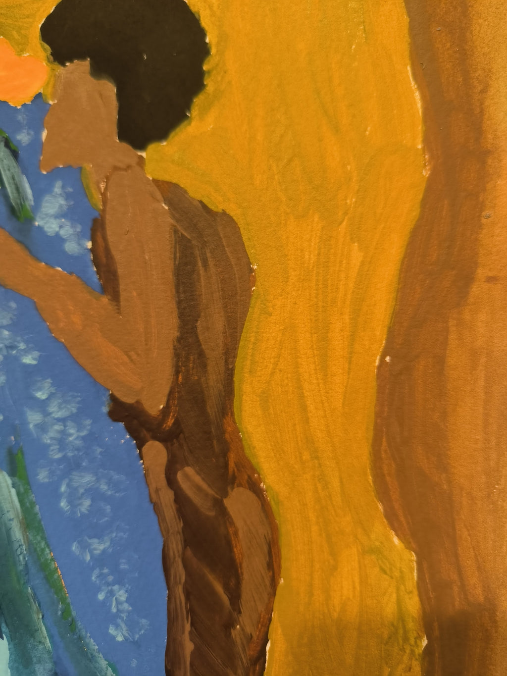 Ilustración Mujer viento