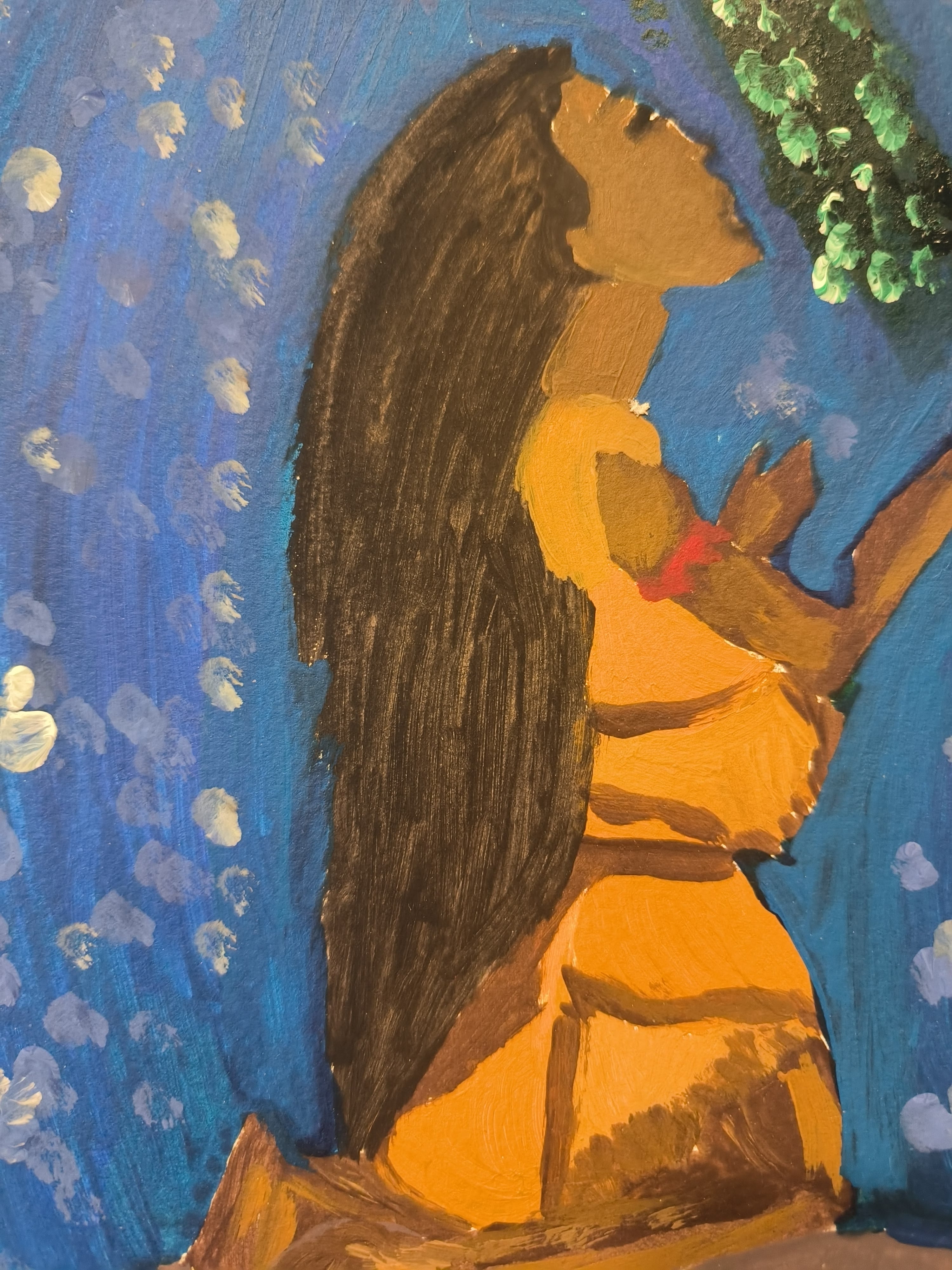 Ilustración Pocahontas