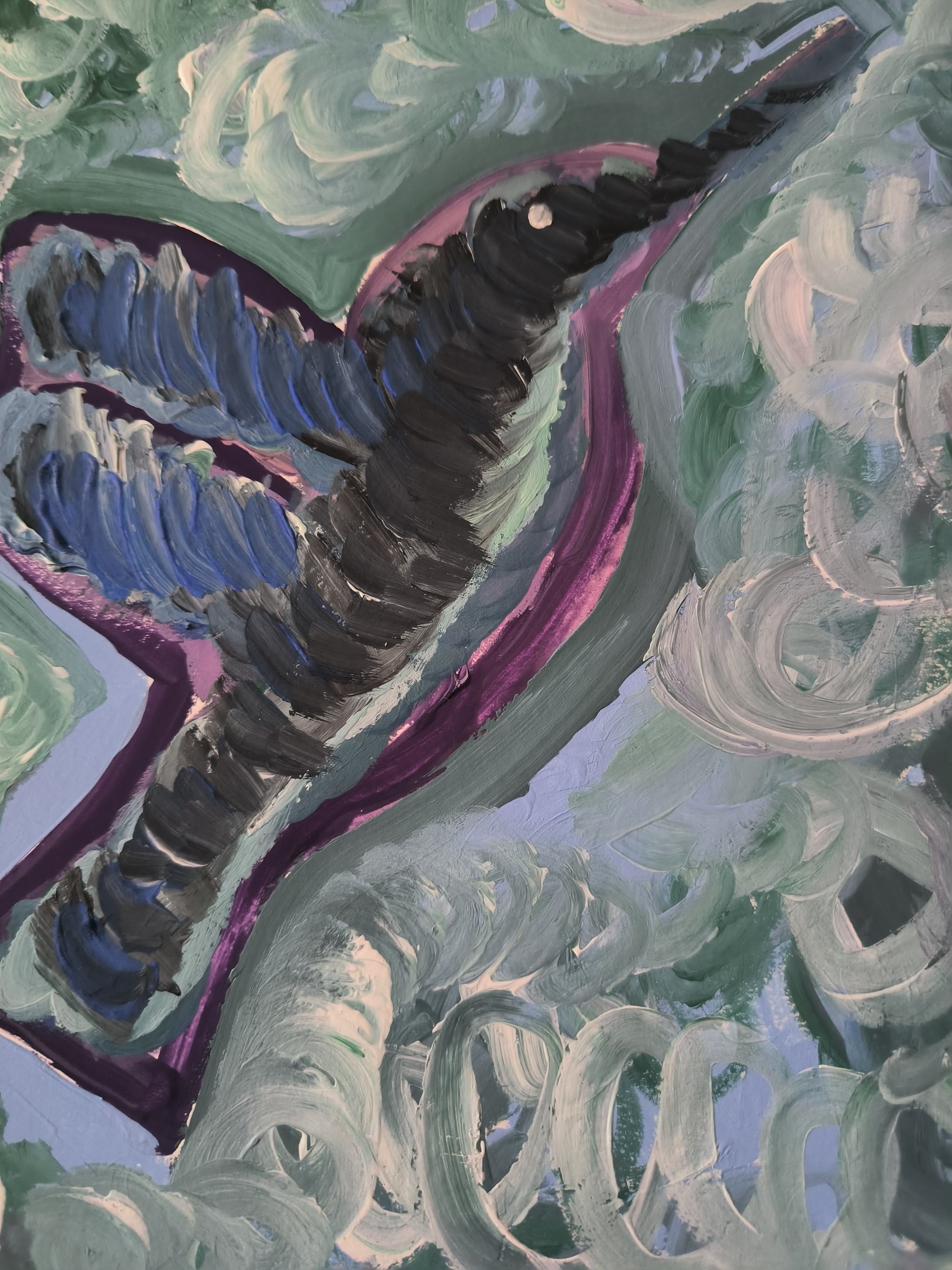 Ilustración Colibrí