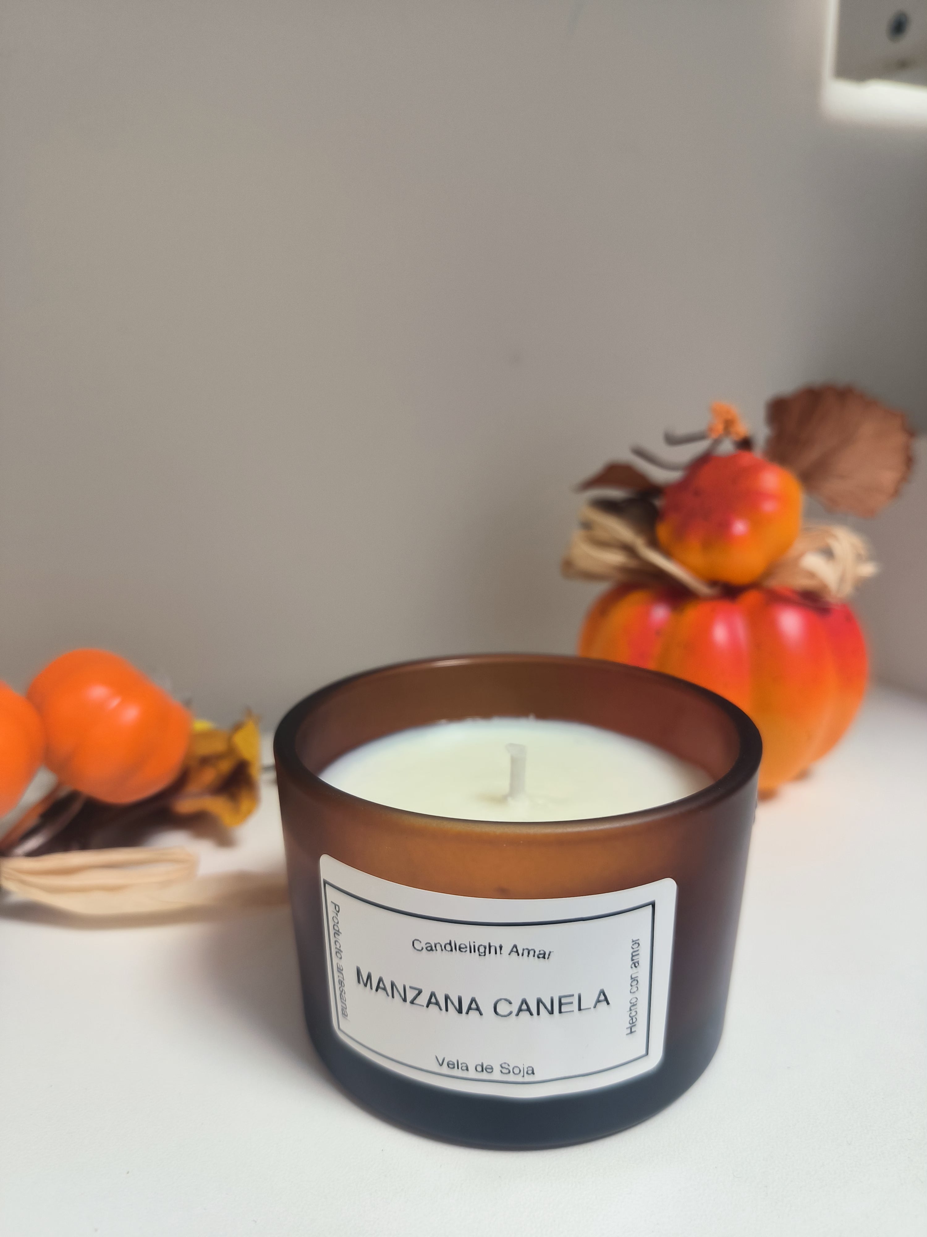 Vela Manzana canela